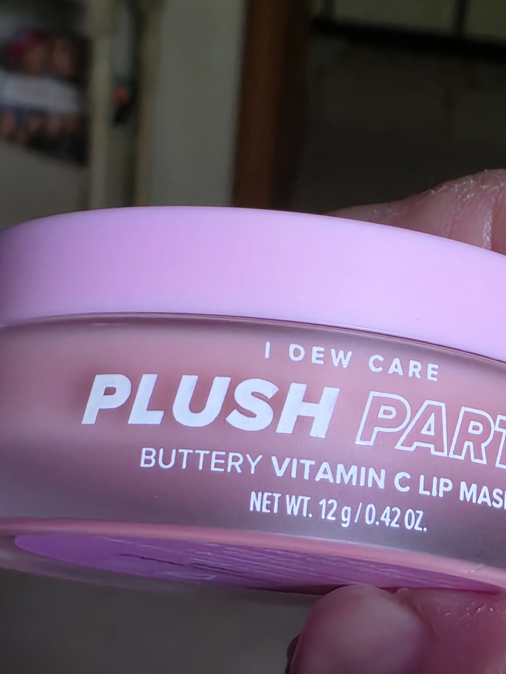 I Dew Care Plush Party Buttery Vitamin C Lip Mask - Pink
